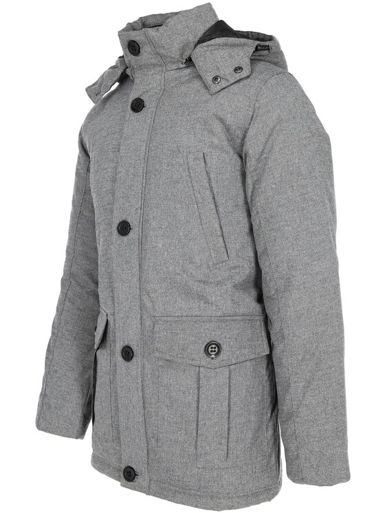 Perso Perso Kurtka zimowa PKH91C7272H Szary Regular Fit