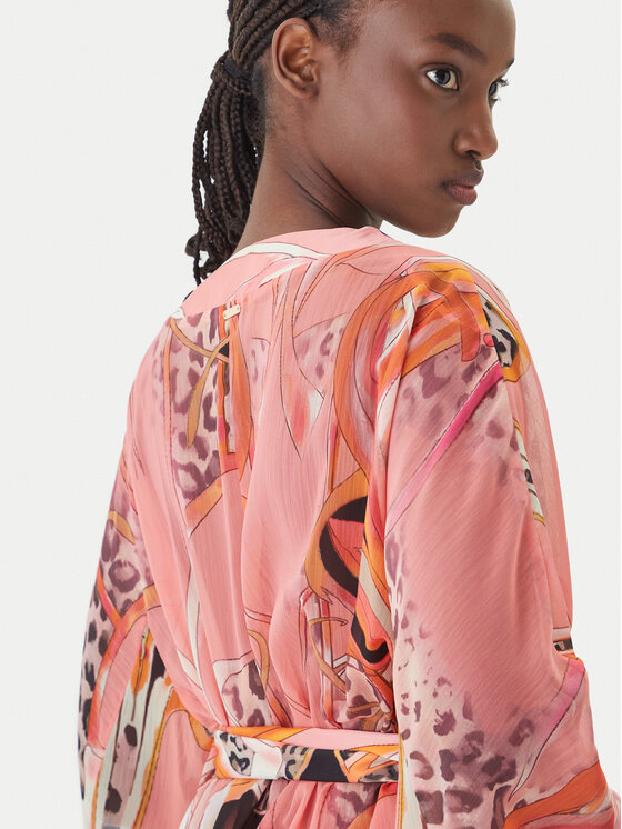 Fracomina Fracomina Paplūdimio suknelė FV26SD1001W412J8 Spalvota Regular Fit