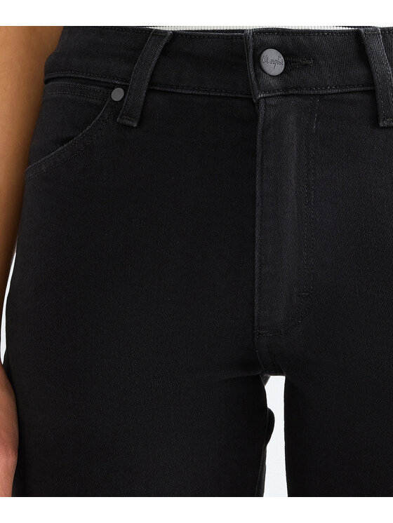 Wrangler Wrangler Jeansy 112378447 Czarny Regular Fit
