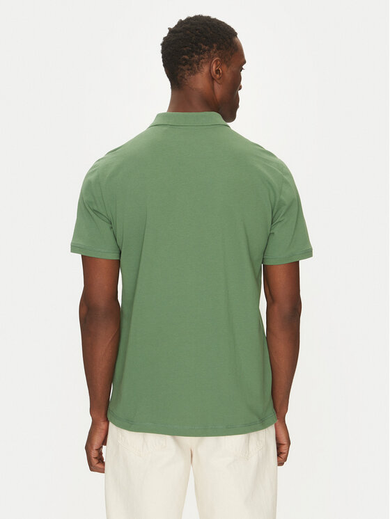 Mustang Mustang Poloshirt Palco 1016293 Grün Regular Fit