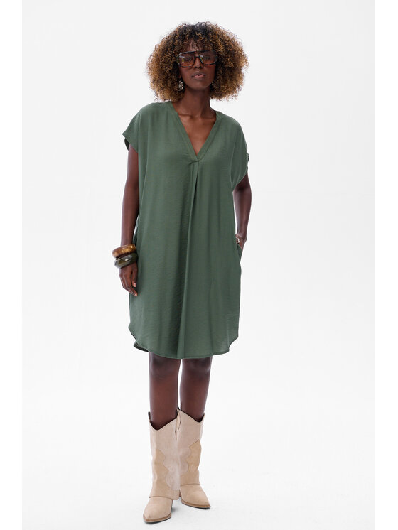 blue shadow blue shadow Tunika Ixa Khaki Regular Fit