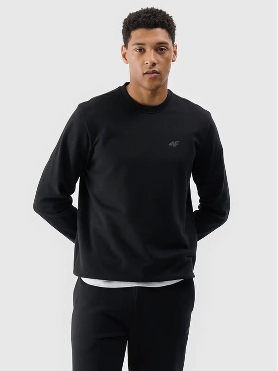 4F 4F Felpa 4FWMM00TSWSM1767-20S Nero Regular Fit