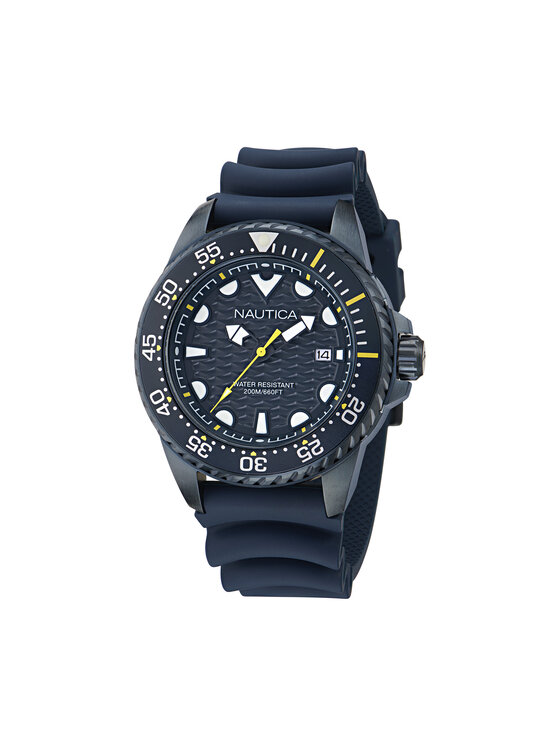 Nautica Nautica Часовник Sporty SET NAPSDS506 Тъмносин