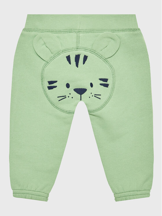 United Colors Of Benetton United Colors Of Benetton Donji dio trenerke 3J70AF003 Zelena Regular Fit