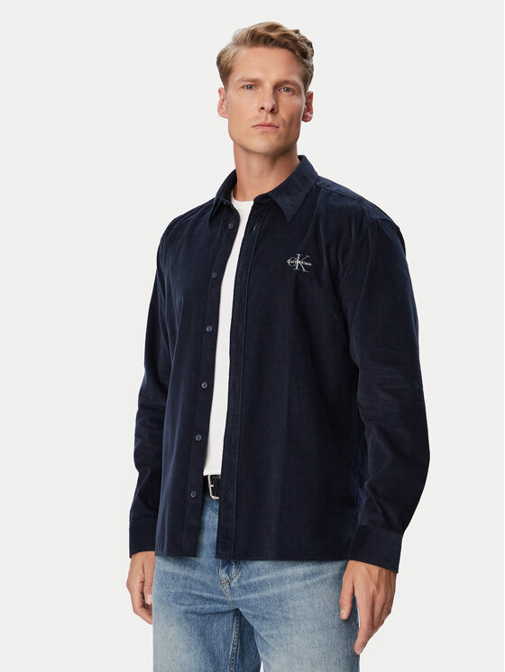 Calvin Klein Calvin Klein Πουκάμισο LV04LH113G Γκρι Regular Fit