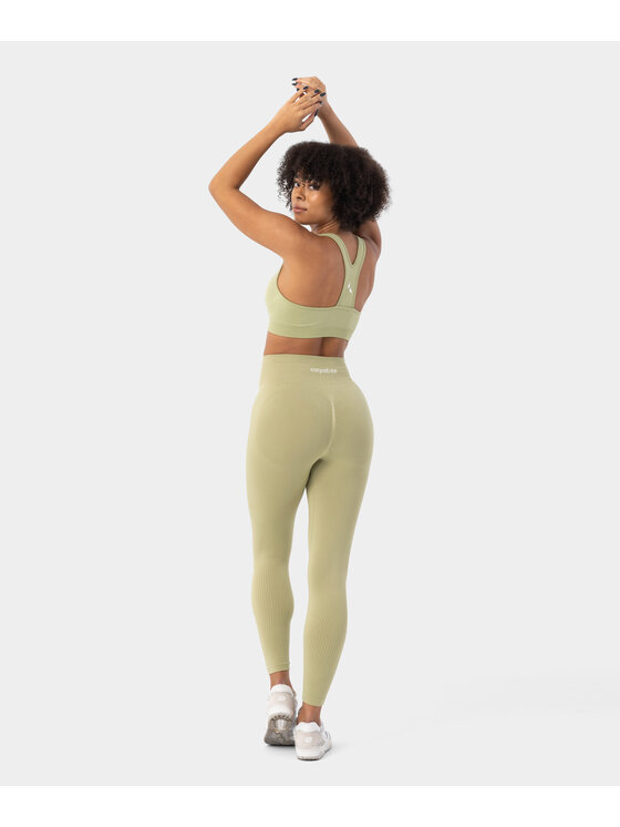 Carpatree Carpatree Legginsy Blaze leggings Zielony Fitted Fit