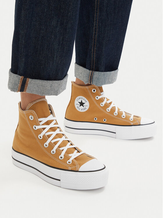 Converse Converse Кеди Chuck Taylor All Star Lift Platform A16103C Оранжевий