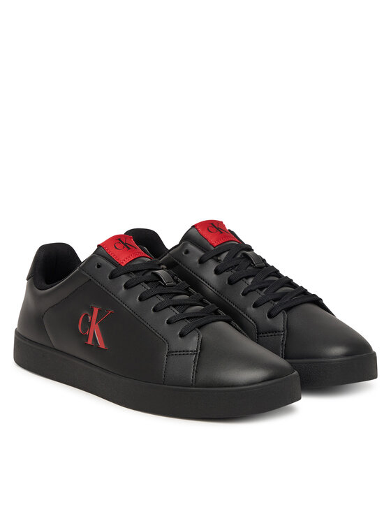 Calvin Klein Calvin Klein Sportcipők 3 Cupsole Derby Pu Smo HM0HM02458 Fekete