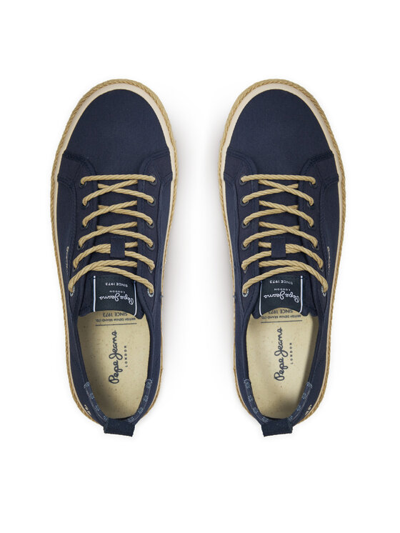 Pepe Jeans Pepe Jeans Espadrilky Port Basic PMS10324 Tmavomodrá