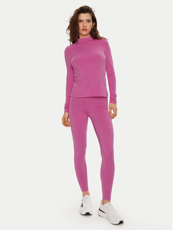 4F 4F Intimo termico pezzo sopra 4FWAW24UBRUF074 Rosa Slim Fit