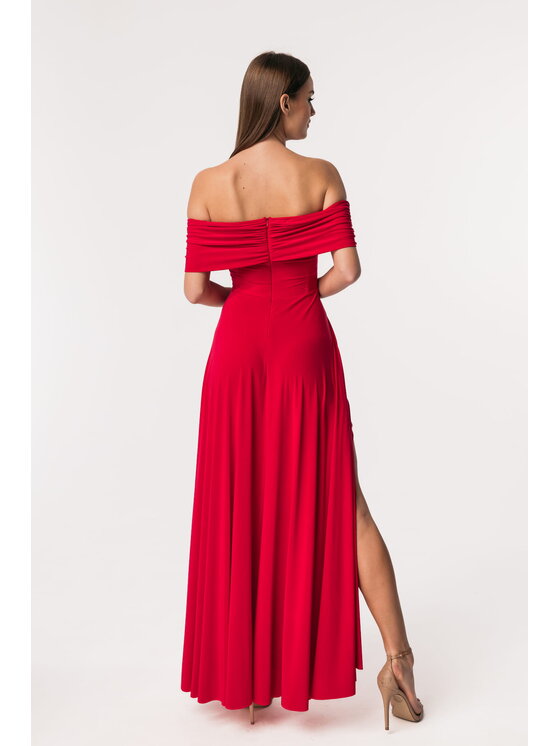 Aurora Aurora Abito da sera Ophelia Rosso Feminine Fit