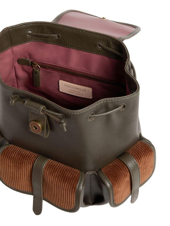 Coccinelle Coccinelle Zaino Mavery Pocket Marrone