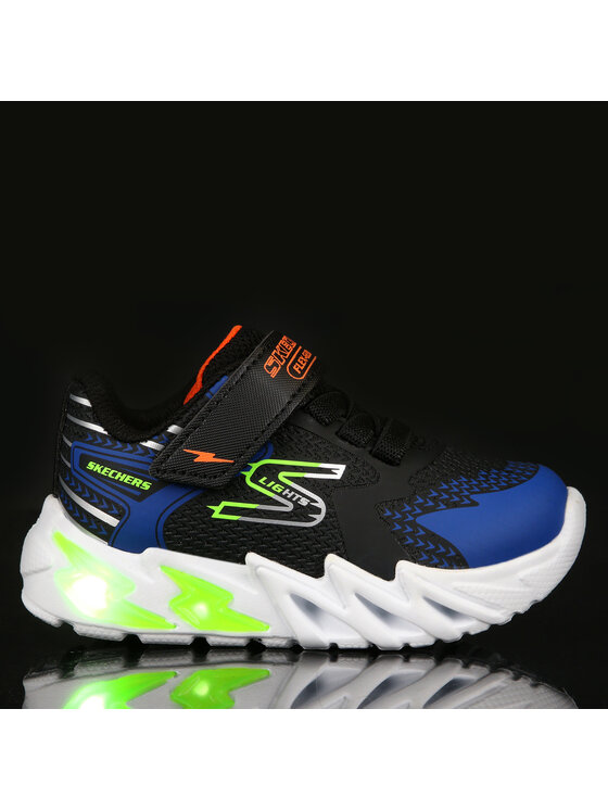 Skechers Skechers Tenisice Flex-Glow Bolt 400138N/BKBL Crna