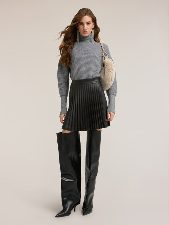 Motivi Motivi Minigonna 1048Q001219N033 Nero A-Line Fit