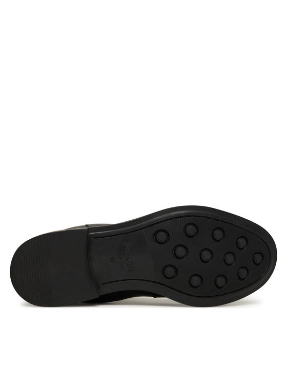 Pollini Pollini Kotníková obuv s elastickým prvkem SA21143G0NTP0000 Černá