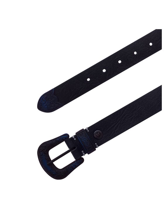 B Belt B Belt Pasek 321444 Granatowy