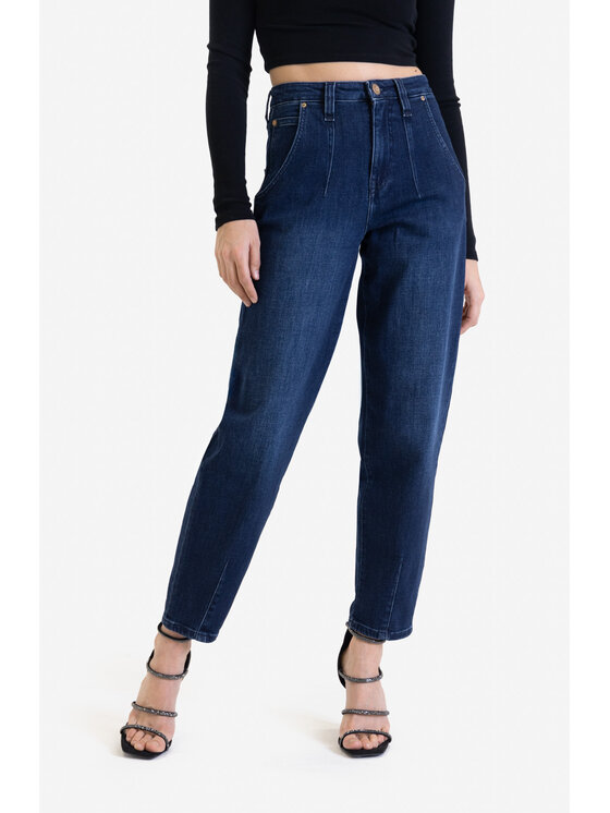 RJ Rocks Jeans RJ Rocks Jeans Jeansy Alice Granatowy Chino Fit