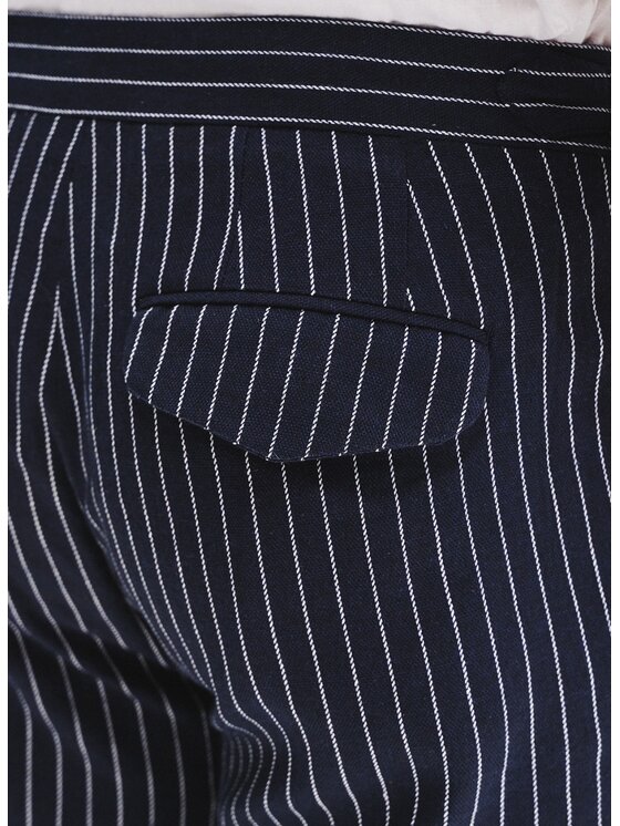 Pako Lorente Pako Lorente Szorty materiałowe P25SF-WS-003 Granatowy Classic Fit