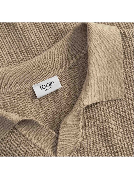 JOOP! Jeans JOOP! Jeans Polo 31501 Beżowy Comfort Fit