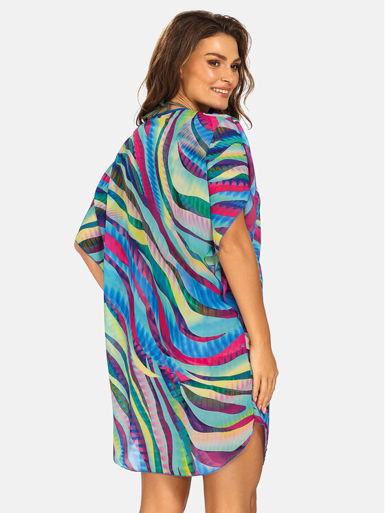 Feba Feba Vestito da spiaggia F122-2024 Blu