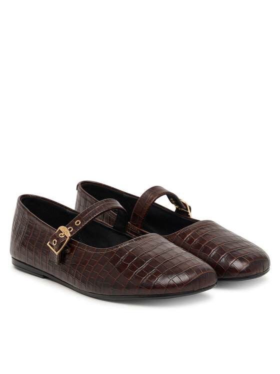Clarks Clarks Balerina Livia Jane 26327192 Barna