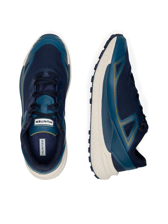 Hunter Hunter Sneakersy CANYON TRAIL WP Granatowy