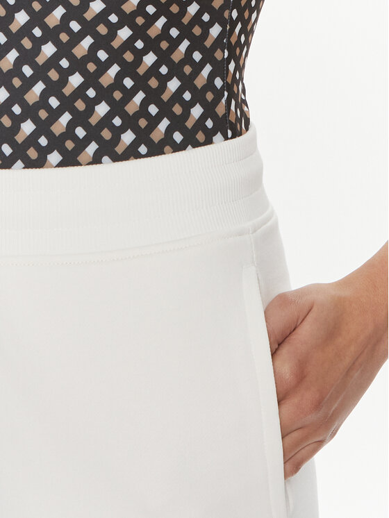 HUGO Hugo Pantaloni trening Nelfinia 50522417 Alb Regular Fit