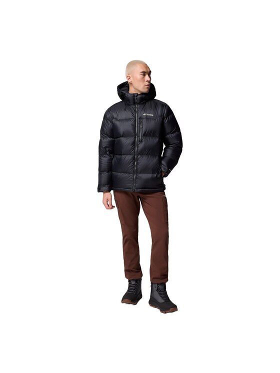 Columbia Columbia Kurtka zimowa Cloudview Down Hoode 2134192010 Czarny Regular Fit