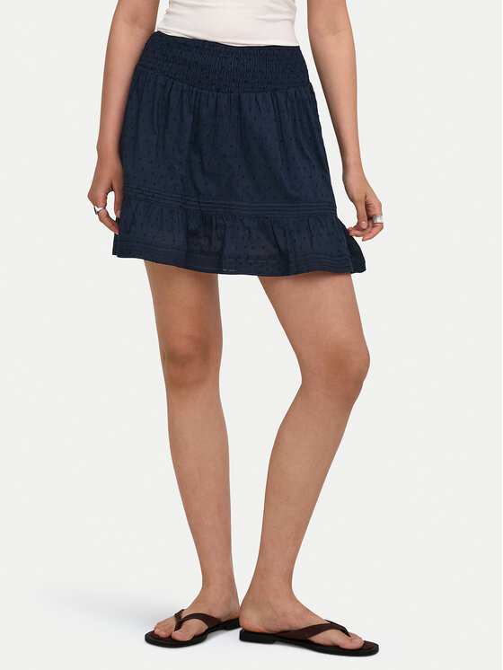 ONLY ONLY Mini suknja Katti 15376205 Tamnoplava Regular Fit