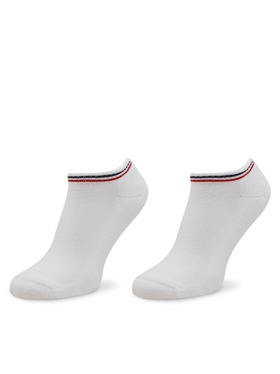 Tommy Hilfiger Tommy Hilfiger Kotníkové ponožky 701228178 Bílá