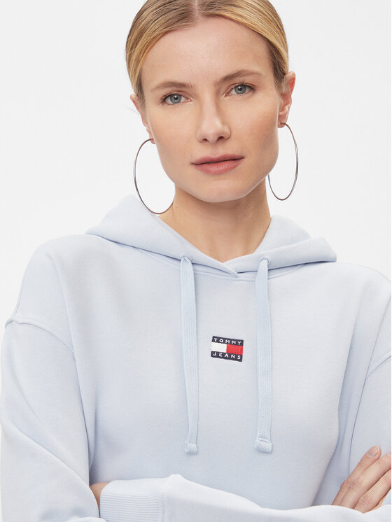 Tommy Jeans Tommy Jeans Pluus Badge DW0DW17326 Sinine Boxy Fit
