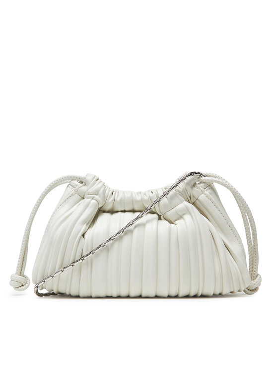 Calvin Klein Calvin Klein Käekott Drawstring Plisse Conv Mini Cb P LV04F3077G Valge