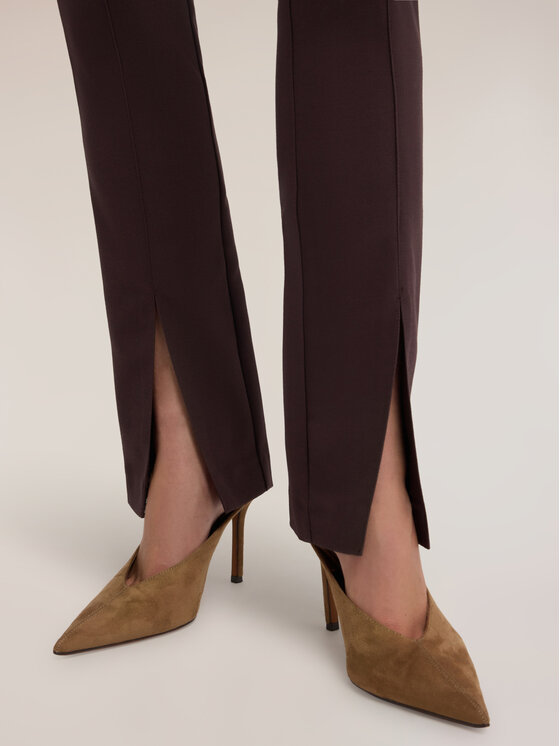 Motivi Motivi Pantaloni di tessuto P04GQ004807N022 Marrone Slim Fit