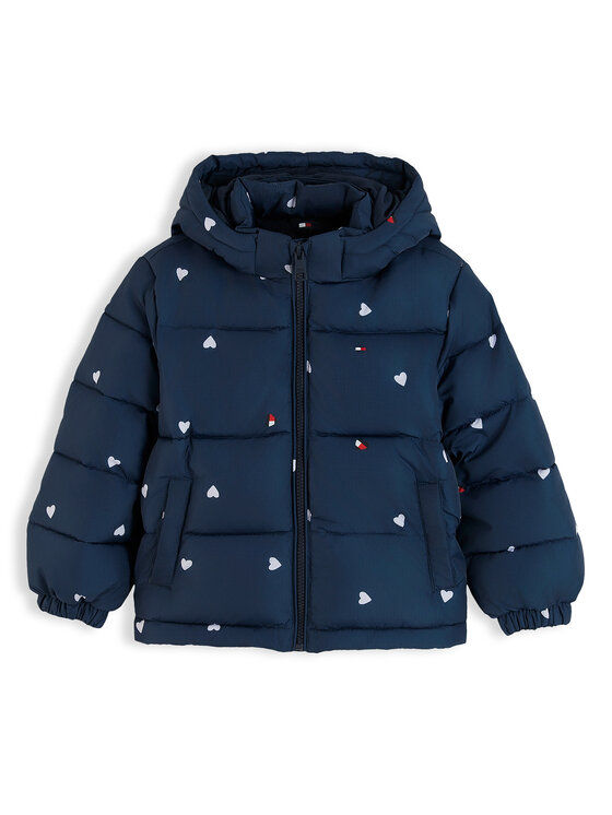 Tommy Hilfiger Tommy Hilfiger Zimní bunda KS0KS00811 Tmavomodrá Regular Fit