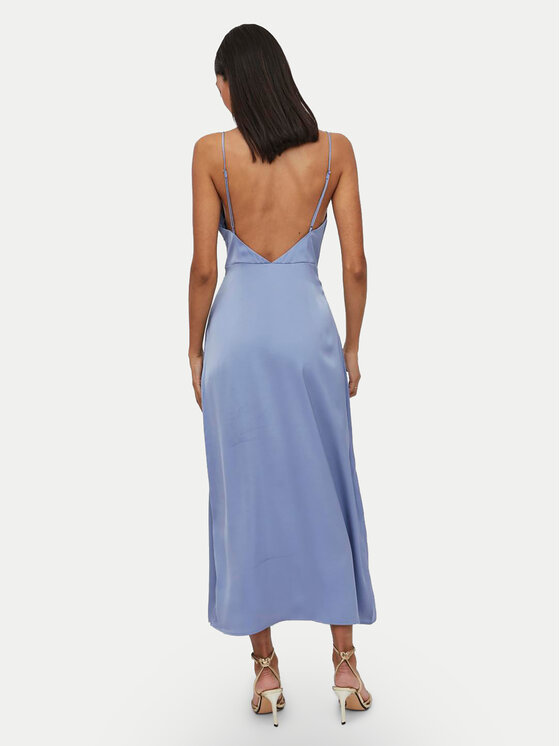 Vila Vila Coctailkleid Ravenna 14085601 Blau Regular Fit