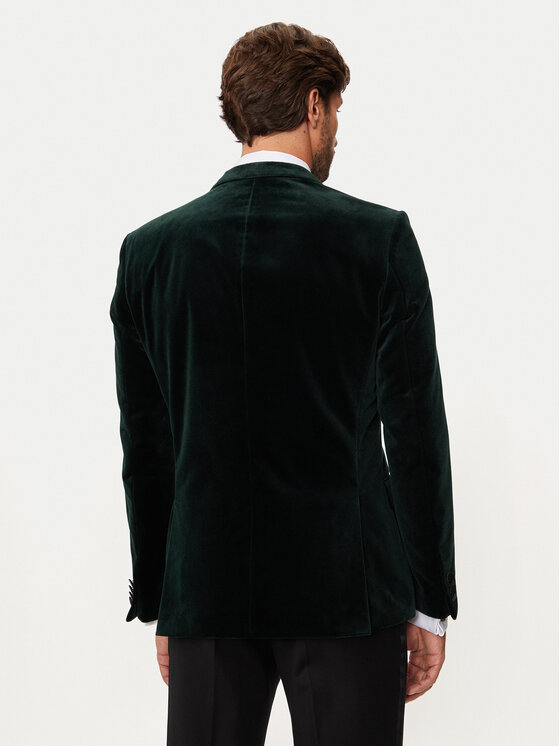 HUGO Hugo Sacou Henry244E1X 50524909 Verde Slim Fit