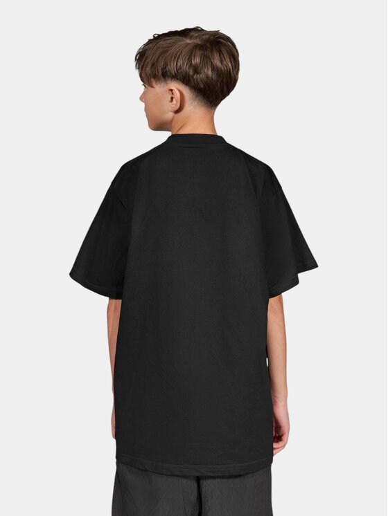 MADE BY SOCIETY MADE BY SOCIETY T-Shirt DANGEROUS - T37639 Czarny Basic Fit