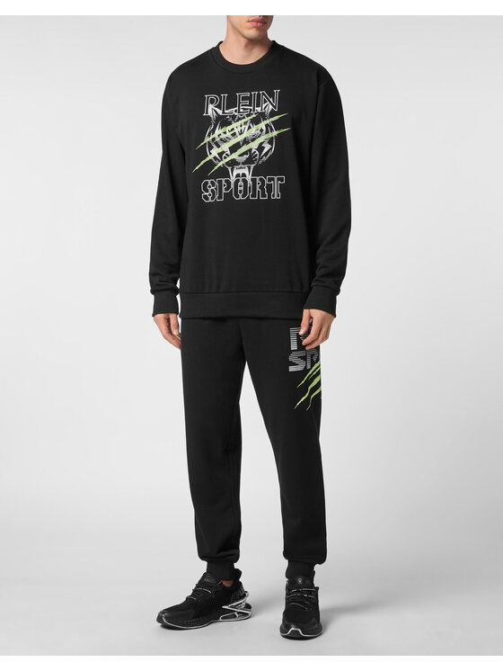 Plein Sport Plein Sport Longsleeve 8295 Nero Regular Fit