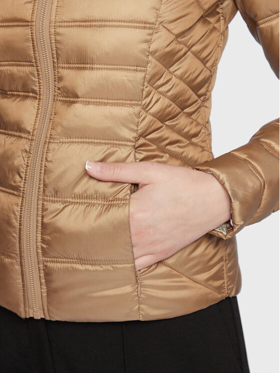 Giubbotto piumino Janis W3RL04 WF5C2 Beige Regular...