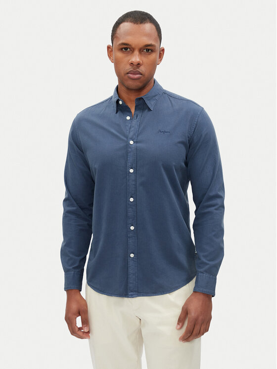 Pepe Jeans Pepe Jeans Ing Phil PM308274 Kék Regular Fit