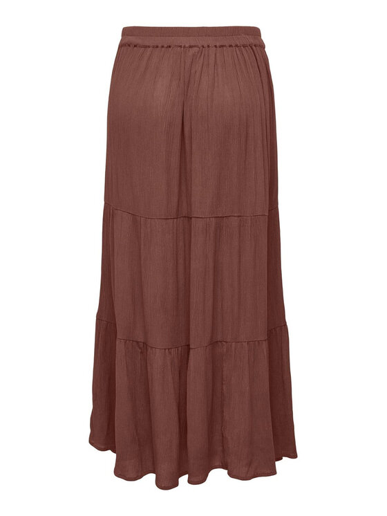 ONLY ONLY Fustă maxi Mikka 15324808 Maro Regular Fit