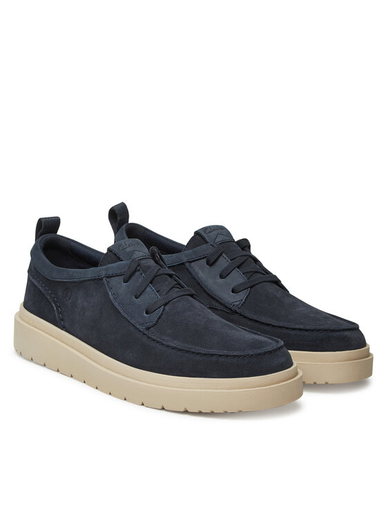 Clarks Clarks Półbuty Polden Moc 26180866 Granatowy