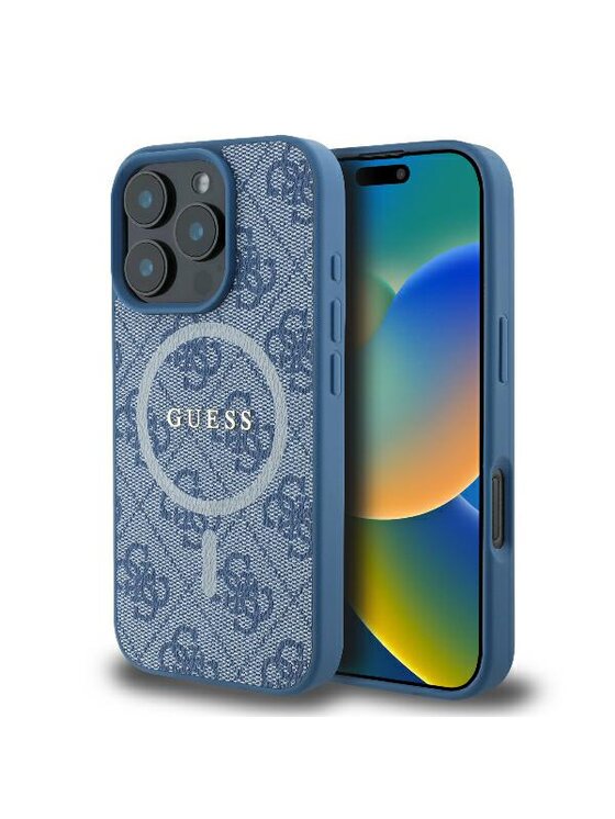 Etui na tablet Guess, Niebieskie, 4G Ring Classic Logo