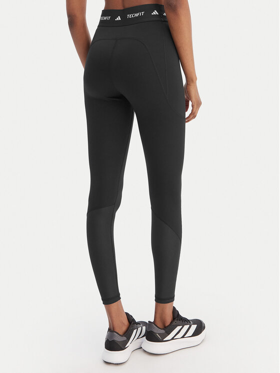 adidas adidas Legíny TECHFIT Stash Pocket IT2282 Černá Slim Fit