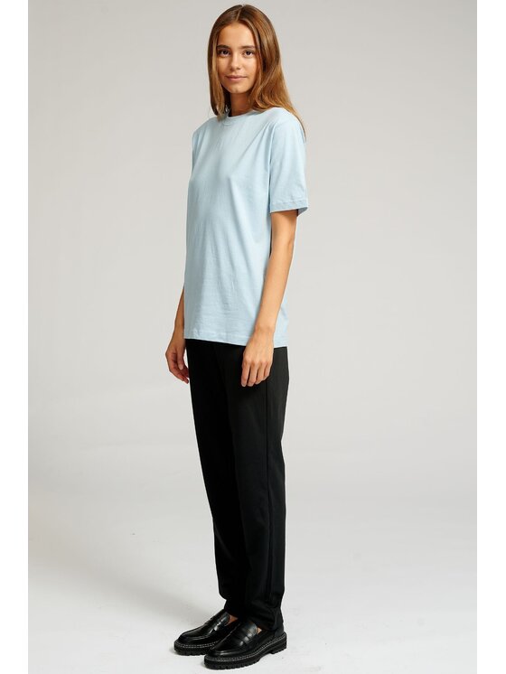 TeeShoppen TeeShoppen T-Shirt 'Oversized Collection' Niebieski Oversize