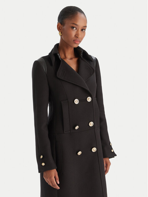 Babylon Babylon Übergangsmantel E215BI Schwarz Regular Fit