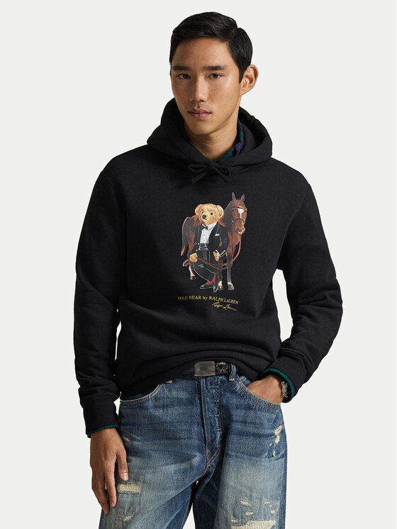 Polo Ralph Lauren Polo Ralph Lauren Суитшърт 710P08096001 Черен Regular Fit