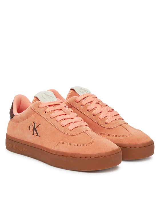 Calvin Klein Jeans Calvin Klein Jeans Sneakersy Classic Cupsole Mix In YW0YW01767 Oranžová