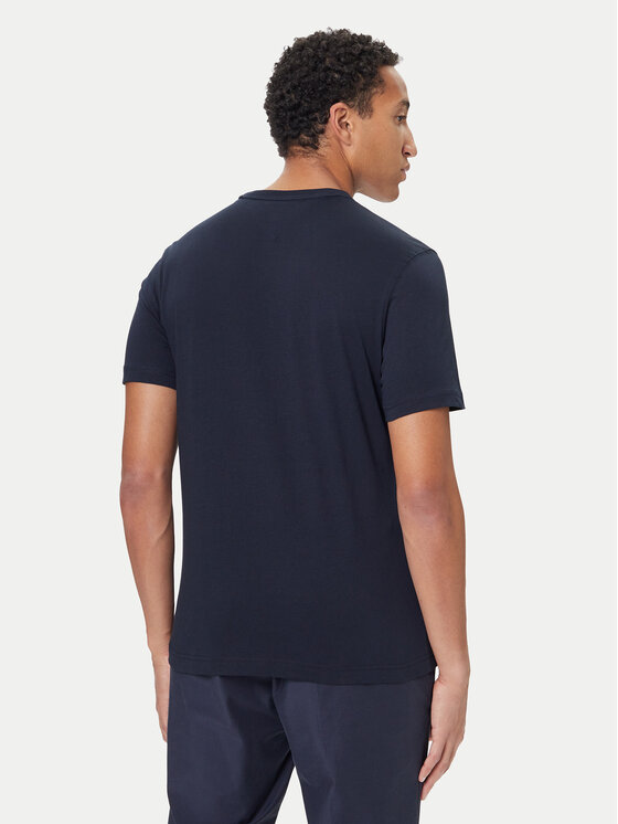 Tommy Hilfiger Tommy Hilfiger T-Shirt MW0MW40011 Tmavomodrá Regular Fit