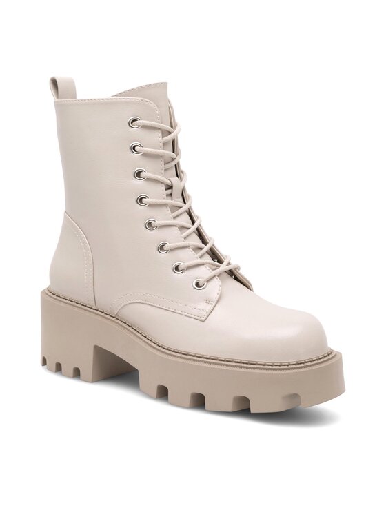 DeeZee DeeZee Stiefeletten BRANKA H67091-3 Écru